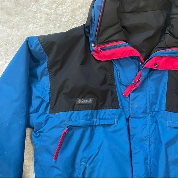 Vintage 90s Columbia double-insulated jacket — Mens XL - Picture 4 of 14